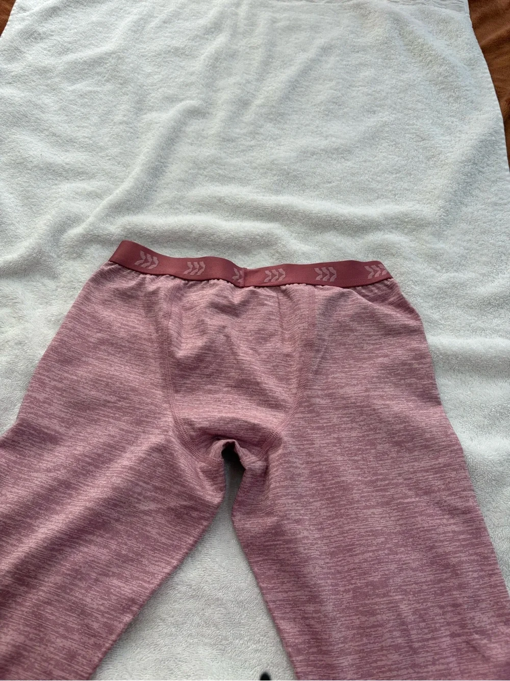all in motion Mauve Pink Long Sleeve Thermal Pajama Set for Kids